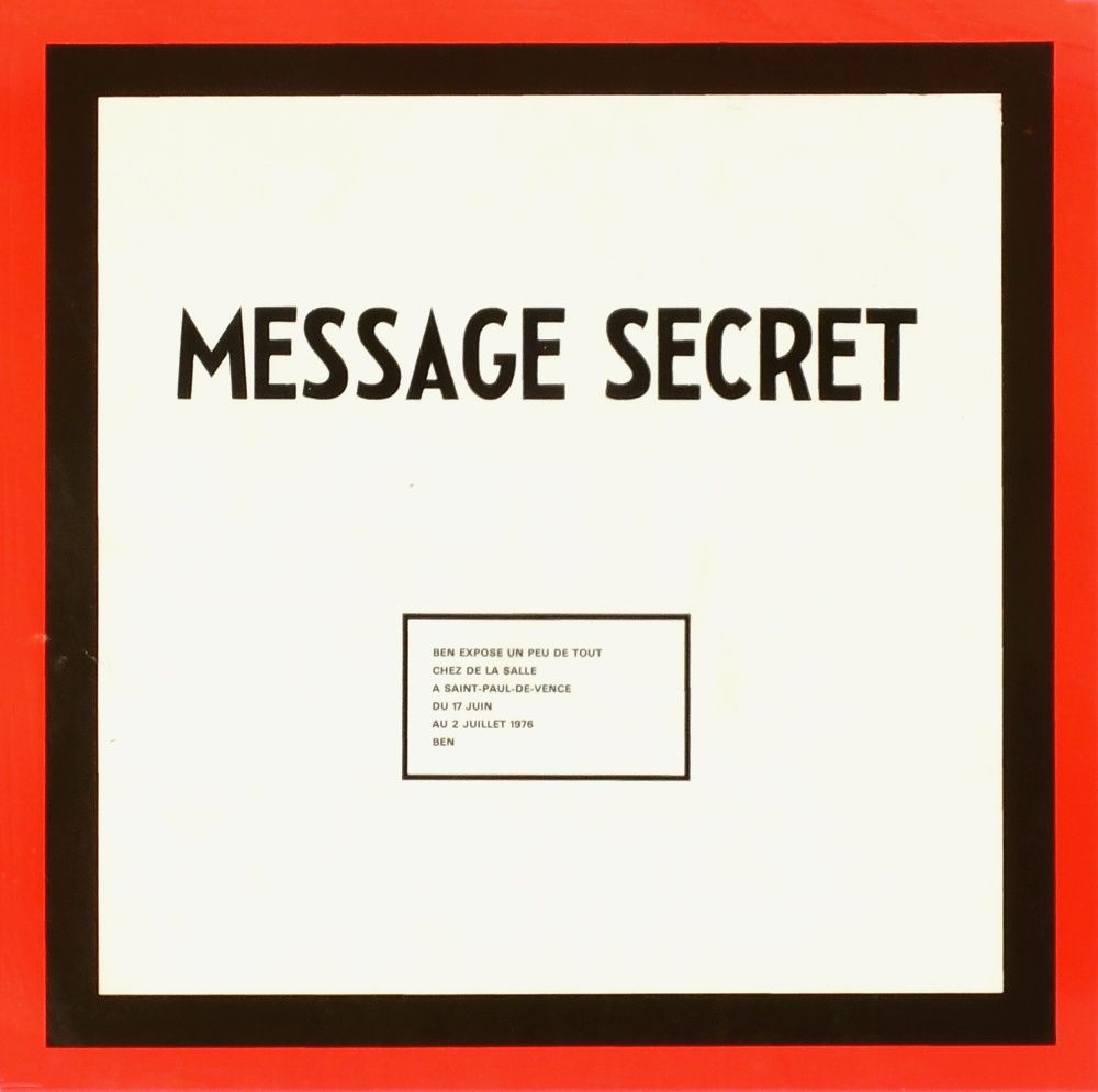Expo 76 - Message secret De La Salle Saint Paul