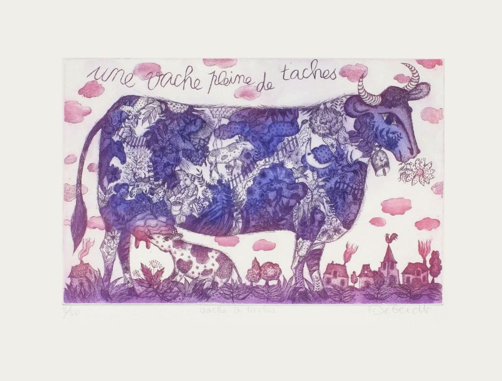 Vache à taches