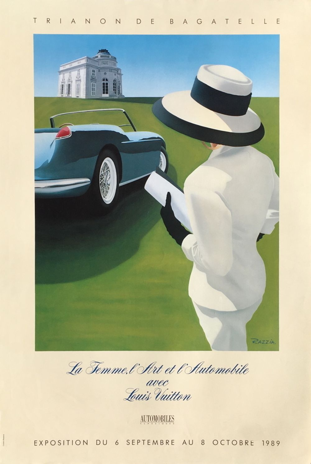 La femme l'art et l'automobile avec Louis Vuitton