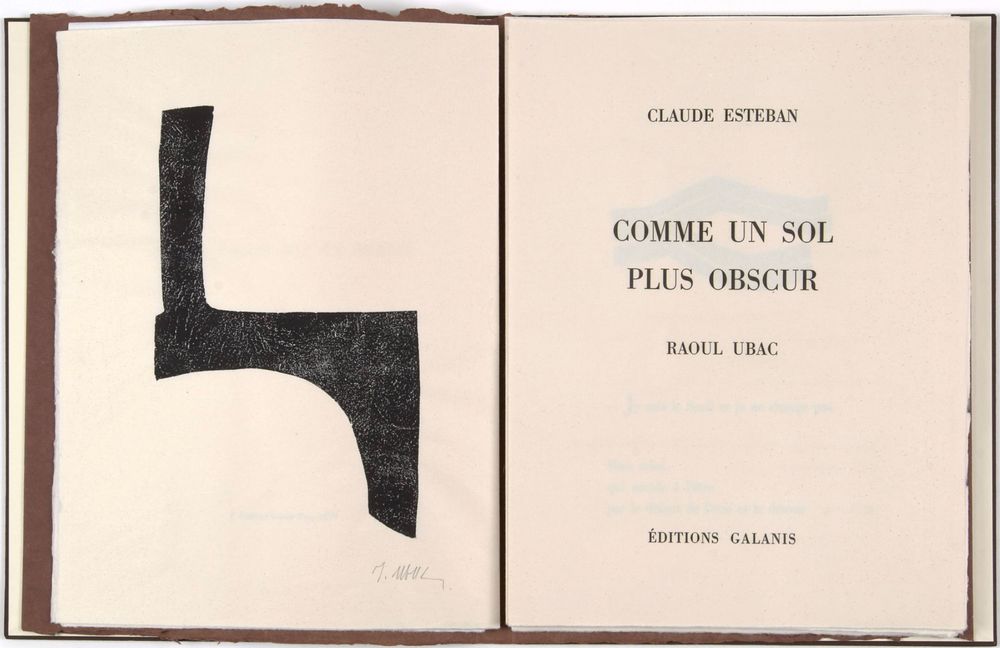 Comme un sol plus obscur - 14 empreintes