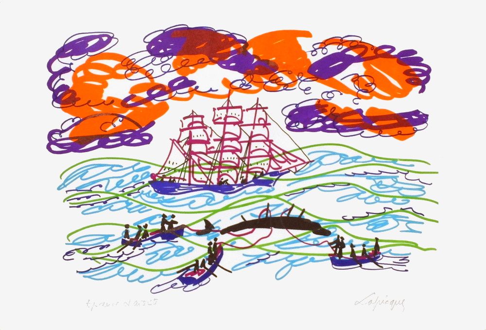 Marine - Chasse à la baleine