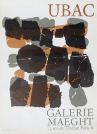 UBAC アートポスター GALERIE MAEGHT