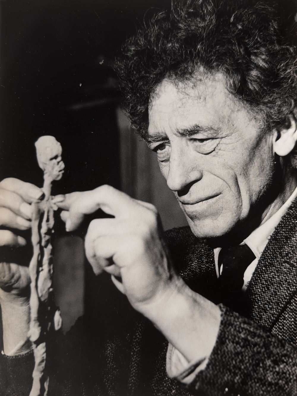 Alberto Giacometti sculptant III