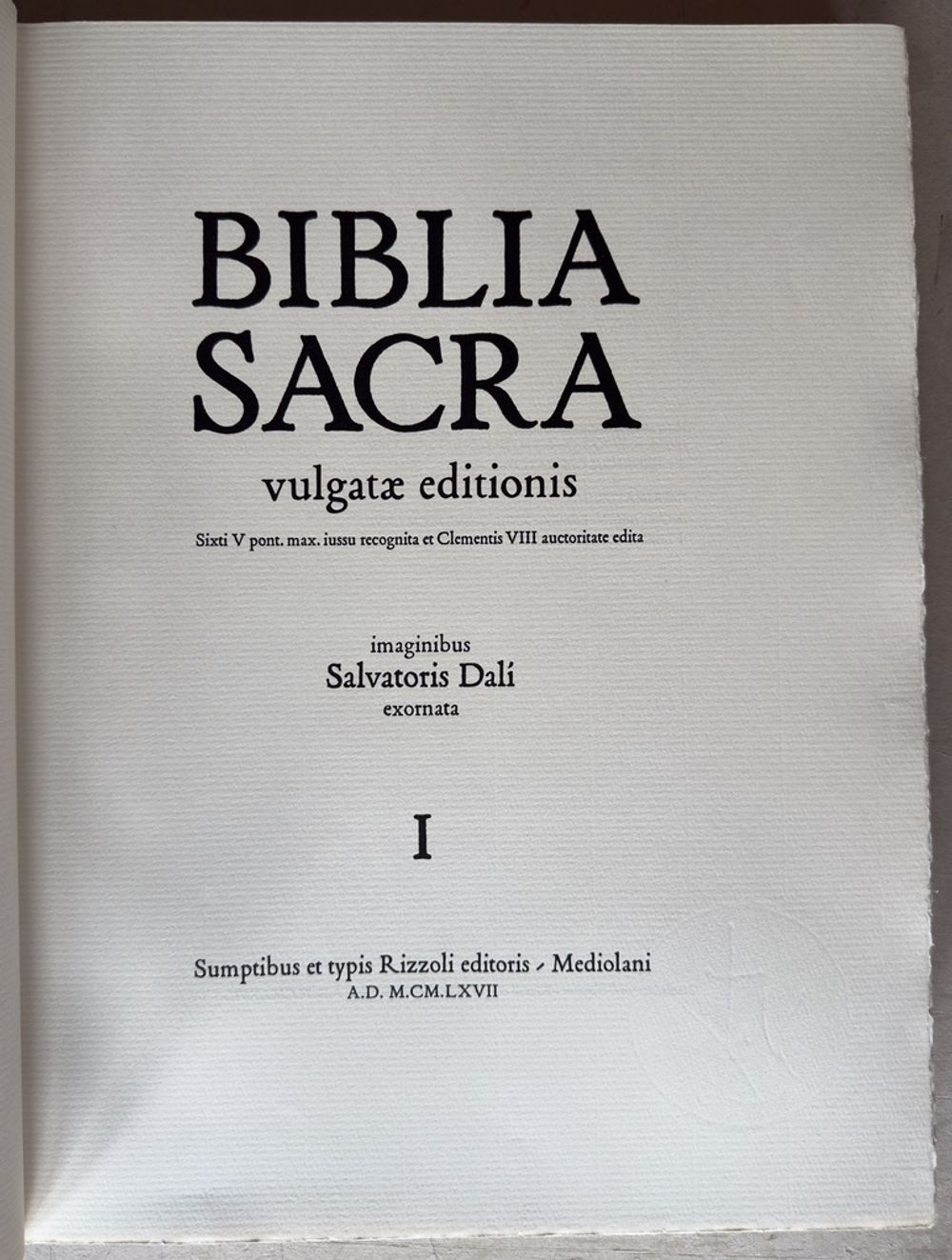 Biblia Sacra - Complet set of 5 volumes 