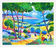 French Riviera - Repos sous les pins