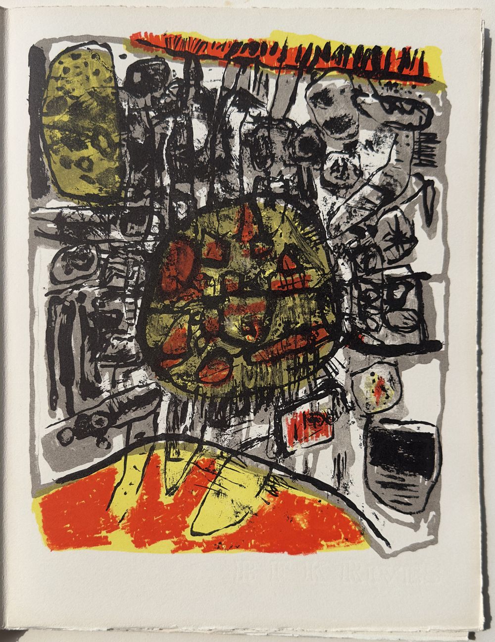 1963 - Jardin errant (8 lithographies)