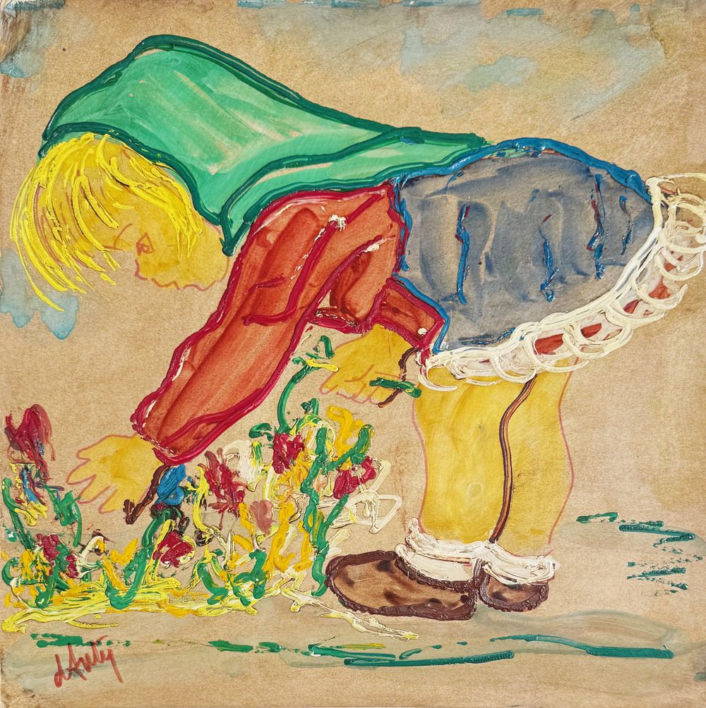 La cueillette des fleurs