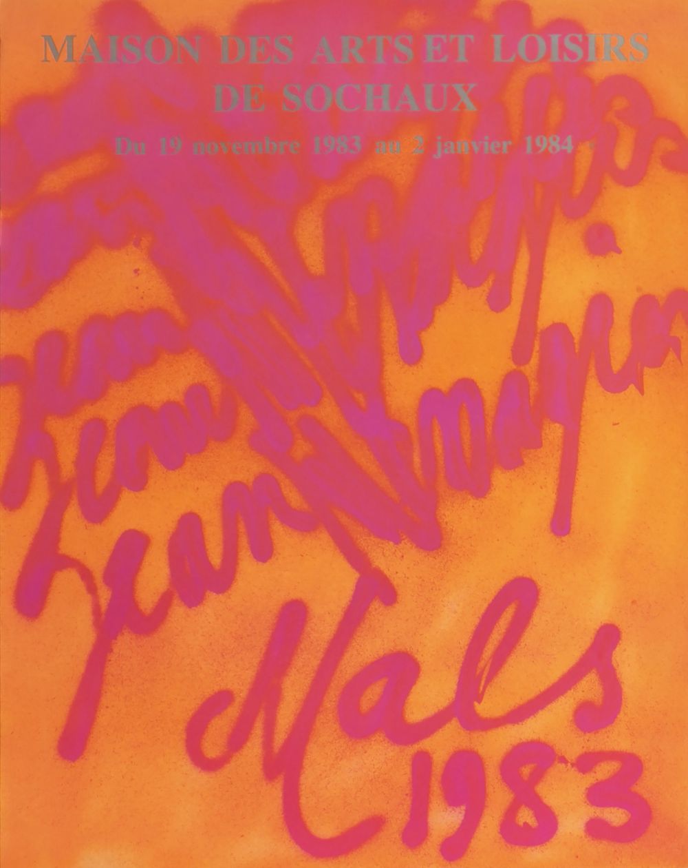 Expo 84 - Maison des arts et des Loisirs - Sochaux