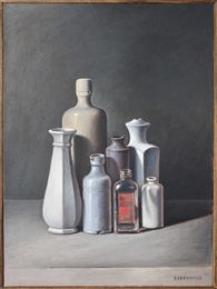 Nature morte aux bouteilles