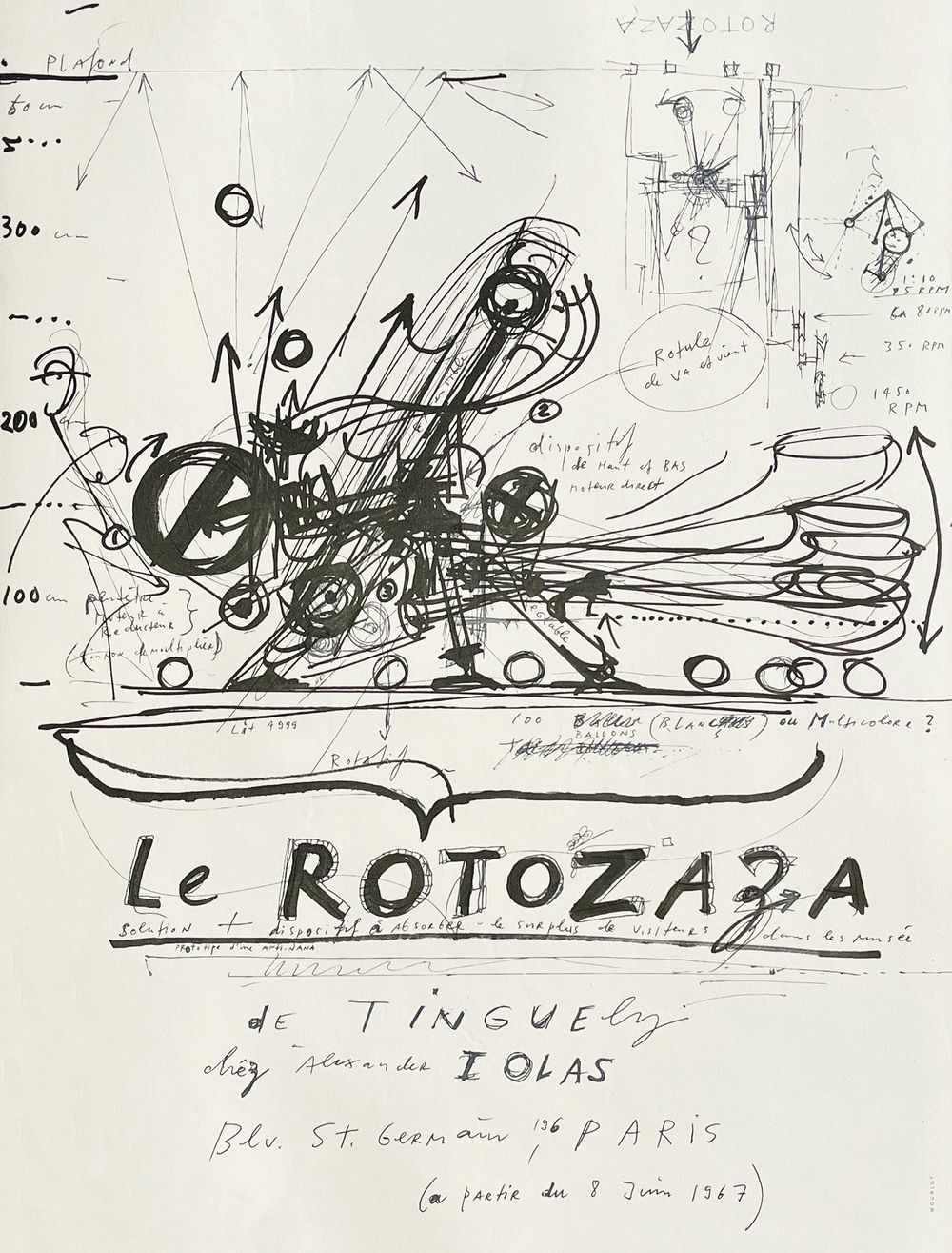 Expo 67  - Le Rotozaza chez alexandre Iolas