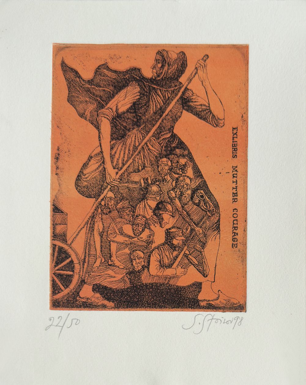 Exlibris Mutter Courage