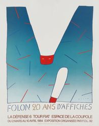 Expo 1984 - Folon 20 ans d'affiches