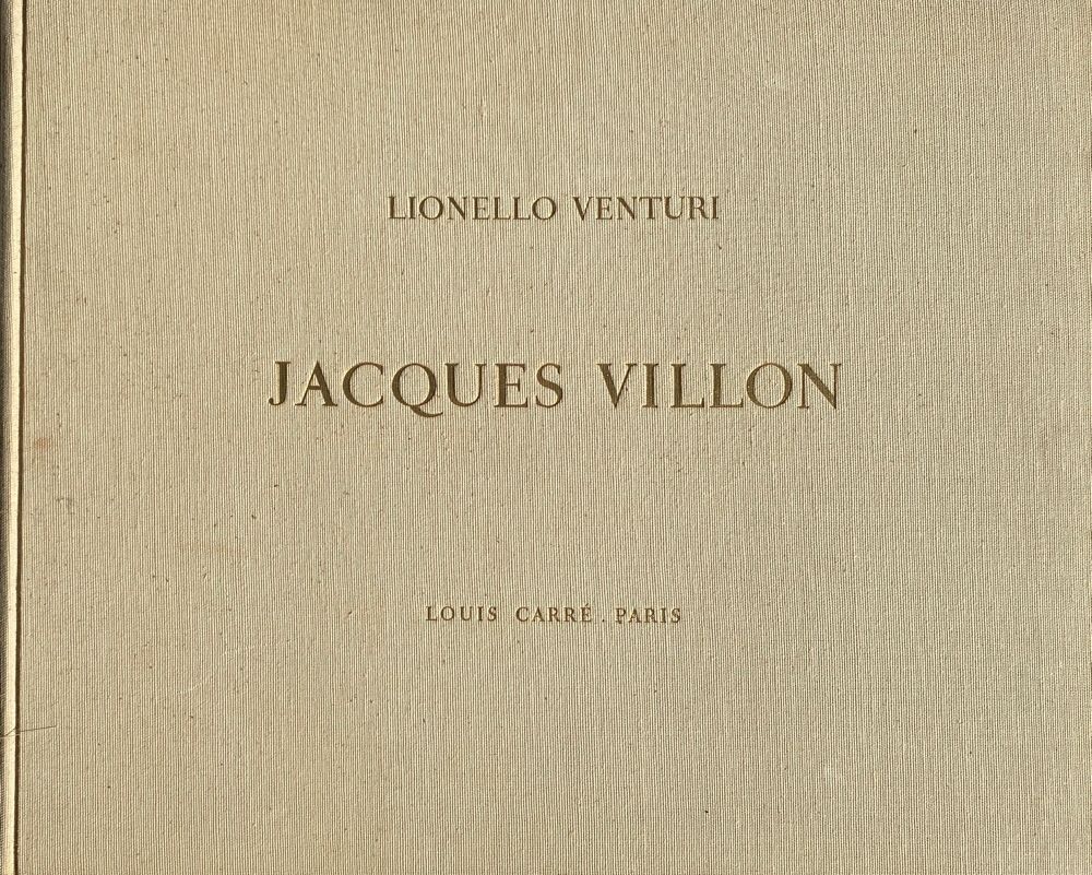 Jacques Villon / Lionello Venturi (portfolio of 8)