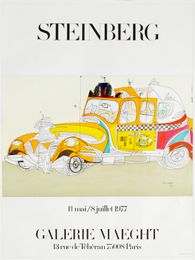 Expo 77 - Galerie Maeght (taxi)