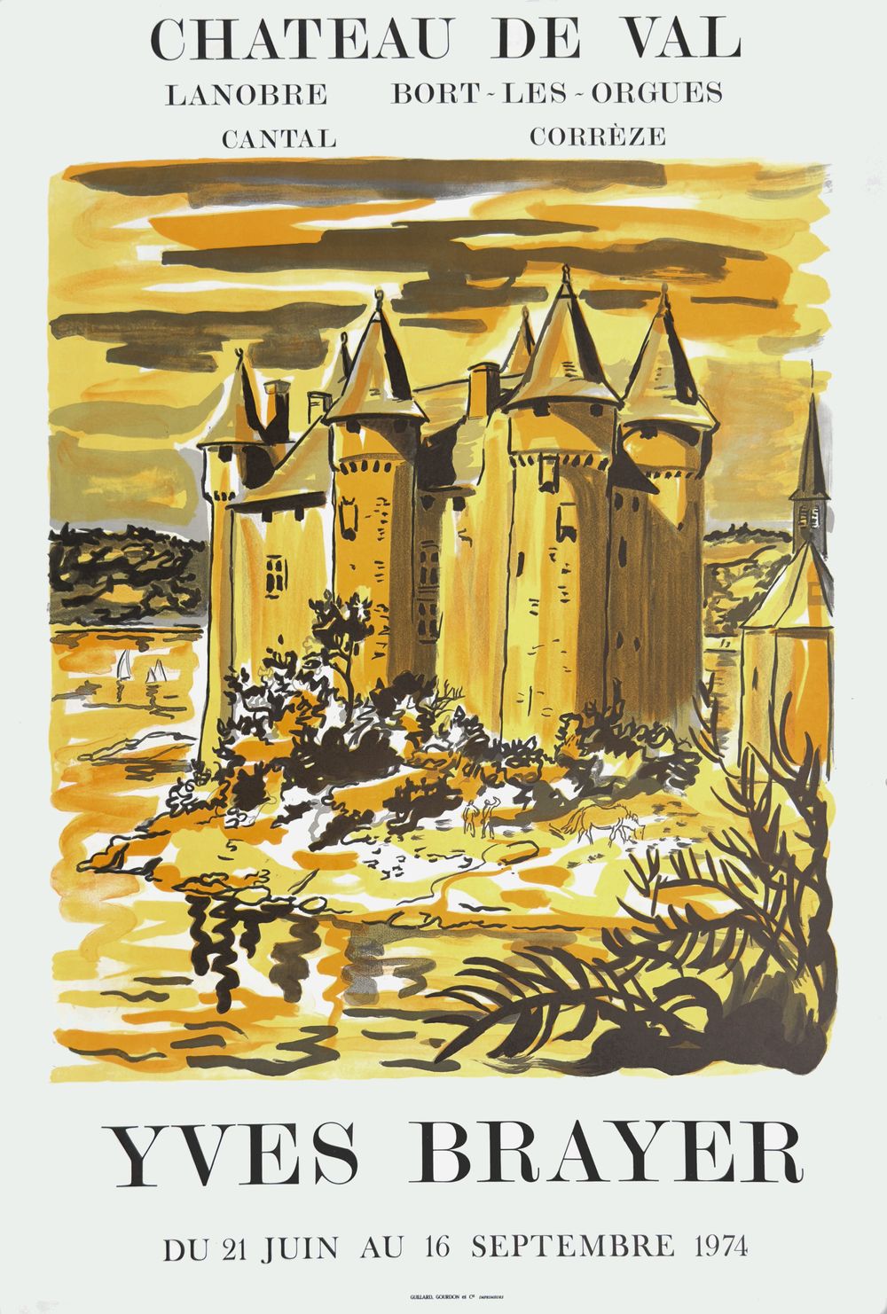 Expo 74 - Château de Val - Bort les Orgues