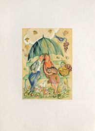 Couple d'automne