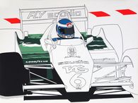Kéké Roseberg sur Williams F1 - 1982