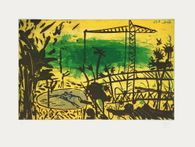 Paysage jaune