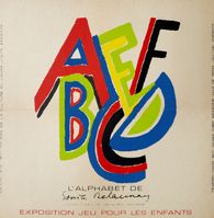 Expo 70 - L'alphabet de Sonia Delaunay - Maison de la Culture - Le Hâvre