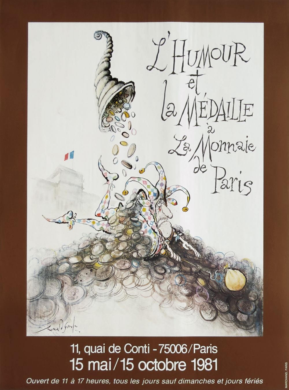 Expo 81 - L'humour et la médaille à la Monnaie de Paris