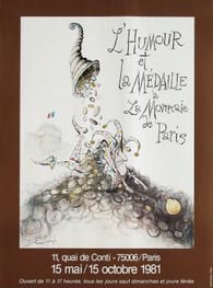 Expo 81 - L'humour et la médaille à la Monnaie de Paris