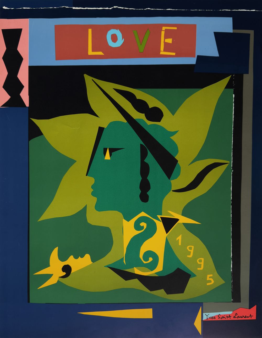 Place-des-Arts - Yves SAINT-LAURENT : Love 1995