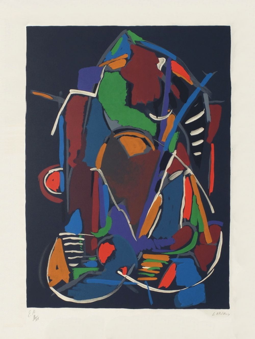 Place-des-Arts - André LANSKOY : Composition abstraite IX