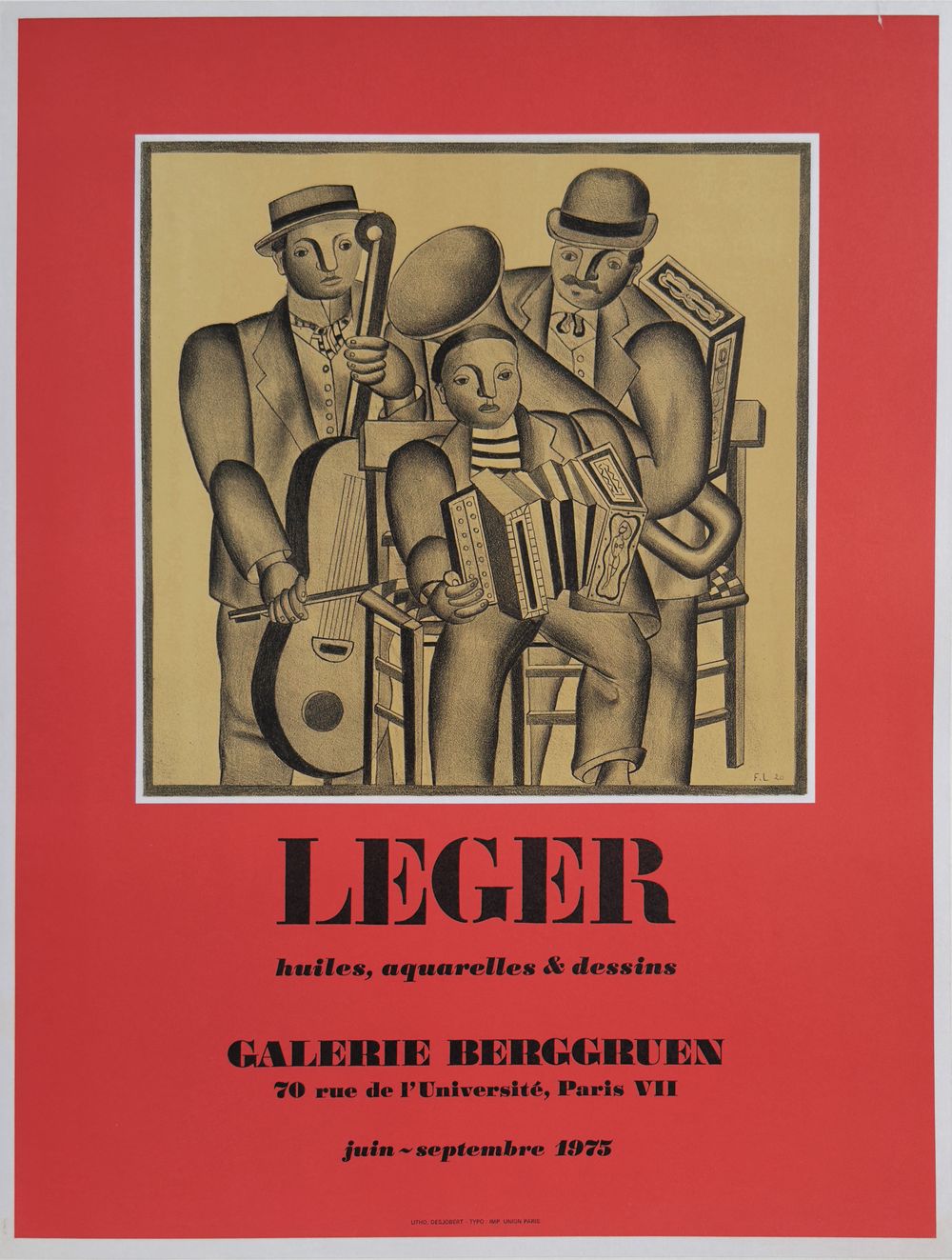 Expo 75 - Galerie Berggruen - Paris