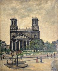 L'église Saint Vincent de Paul à Paris