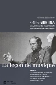 Pierre Boulez - Rendez-vous INA - Centre Pompidou