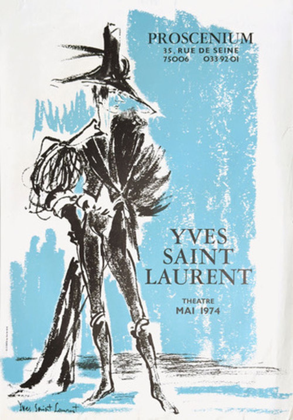 Place-des-Arts - Yves SAINT-LAURENT : Expo 74 - Galerie Proscenium