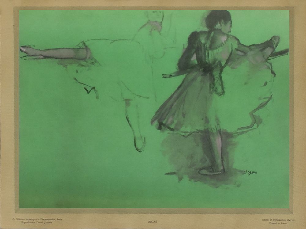 Place-des-Arts - Edgar DEGAS : Danseuse à la barre