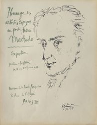 Expo 55 - Hommage au poète Antonio Machado - Maison de la Pensée Française