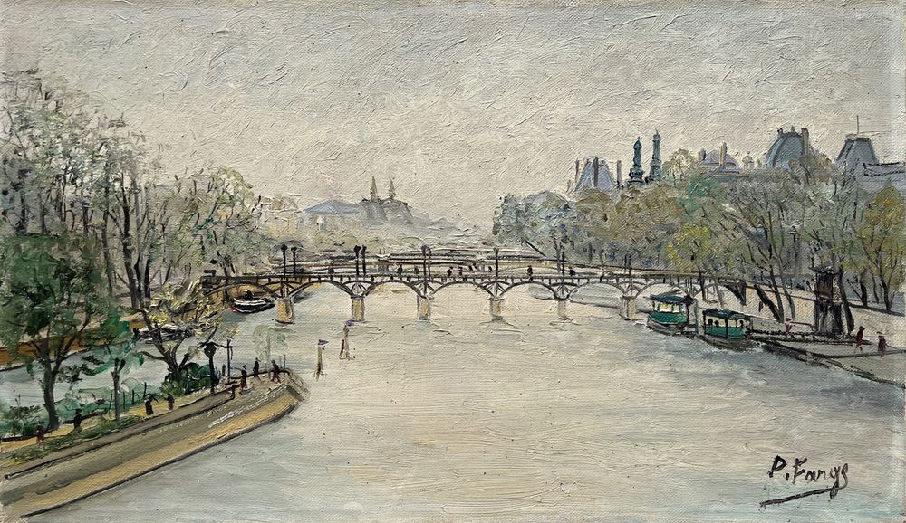 La Seine et le Pont des Arts