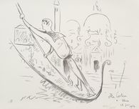 Album Mourlot - Venise - Gondolier II