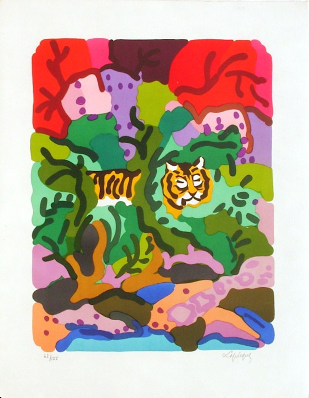 Asie - Tigre dans la jungle