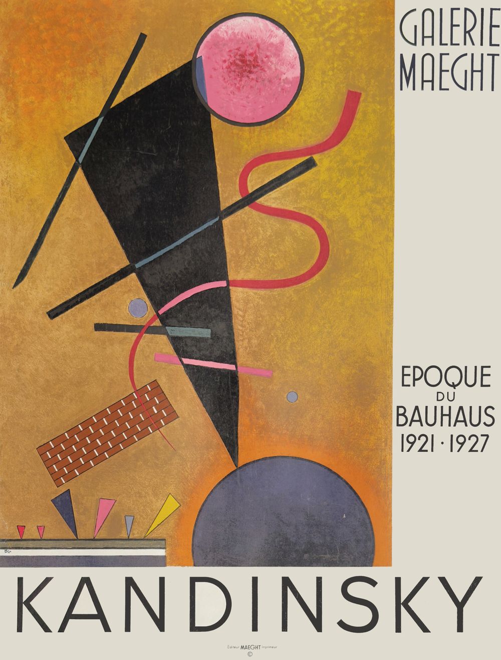 Expo 53 - Galerie Maeght - époque du Bauhaus