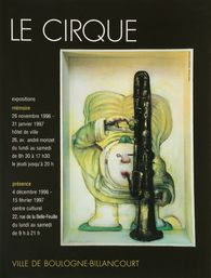 Le cirque - Ville de Boulogne Billancourt