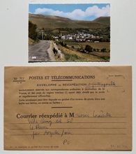 Enveloppe de réexpédition supertemporelle et sa CP de Ur