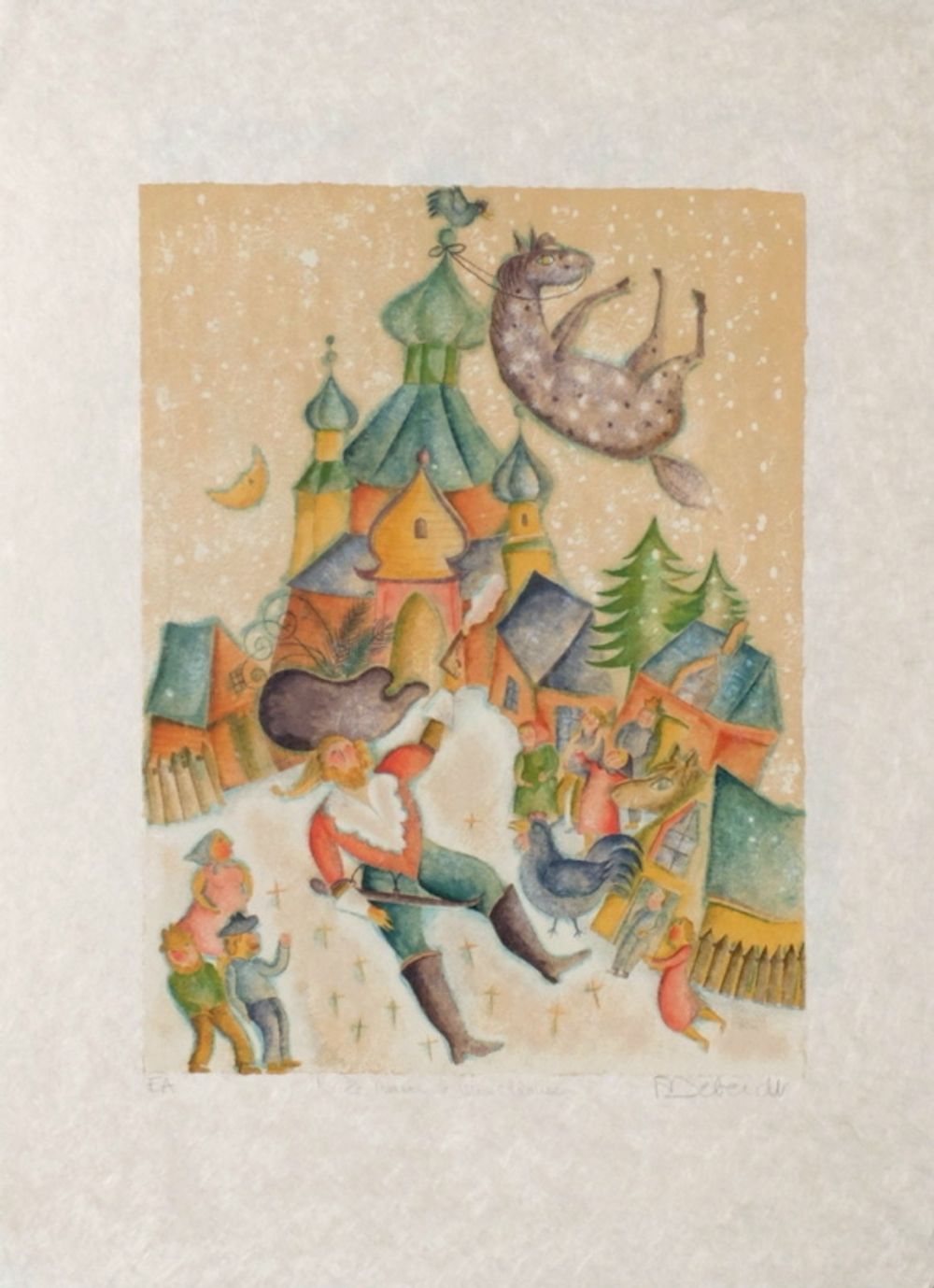 Baron de Munchhausen - Le cheval