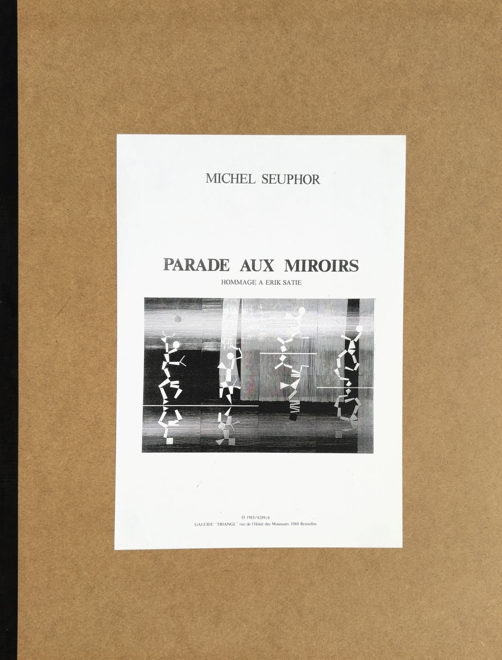 Parade aux miroirs (portfolio complet 8 sérigraphies)