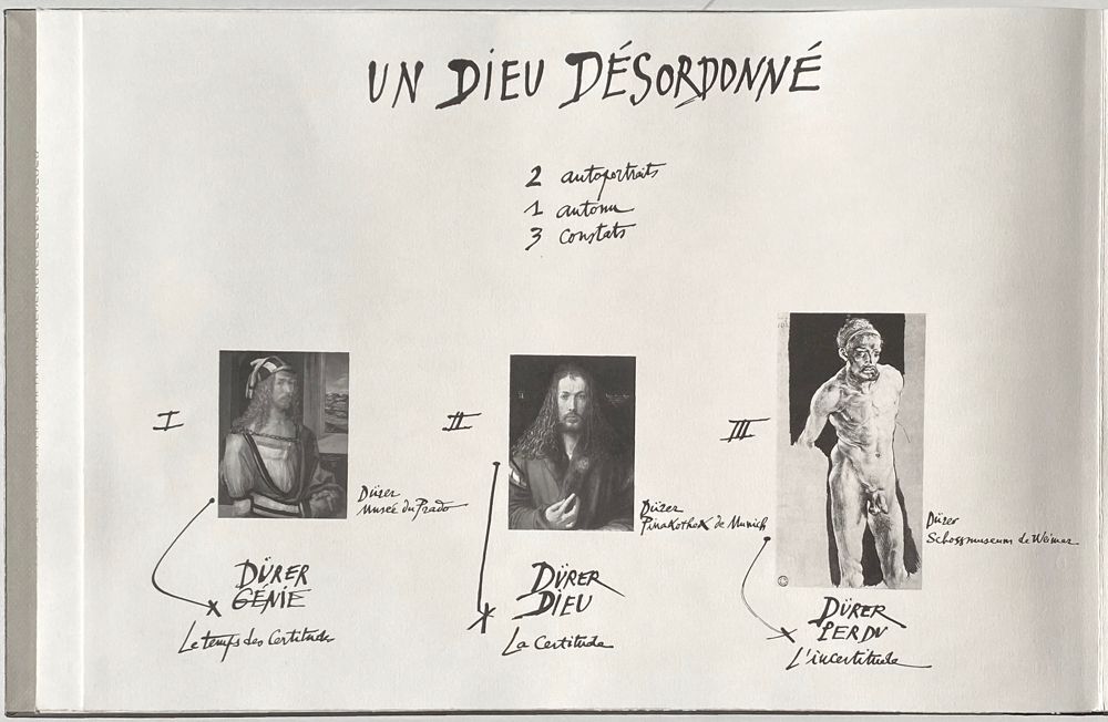 Un Dieu désordonné - 7 gravures en accordéon.