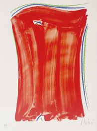 Rideau rouge