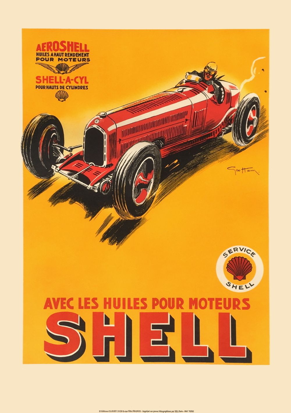 Les huiles pour moteur Shell