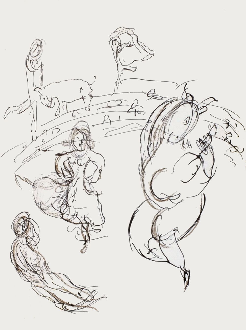 Plafond de l'Opéra : Carmen