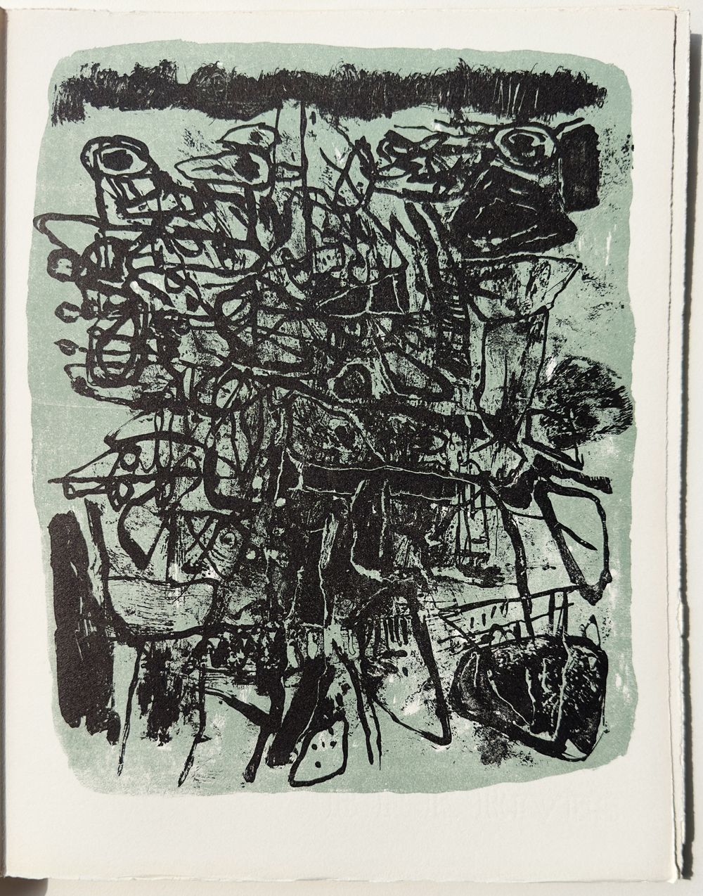 1963 - Jardin errant (8 lithographies)