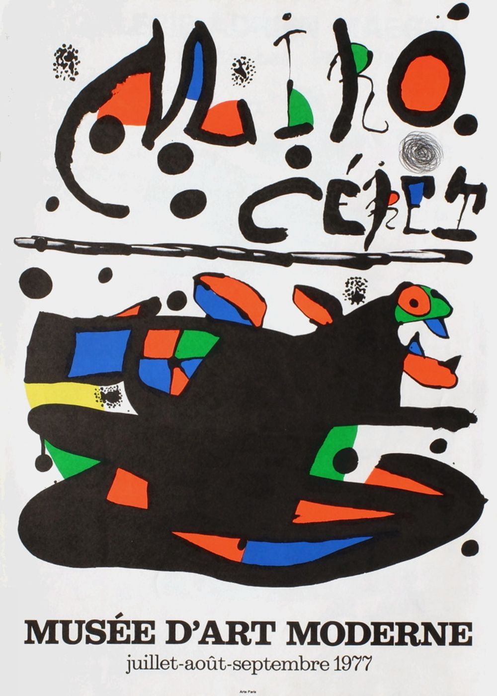 Expo 77 - Musée d'Art Moderne - Miro Céret
