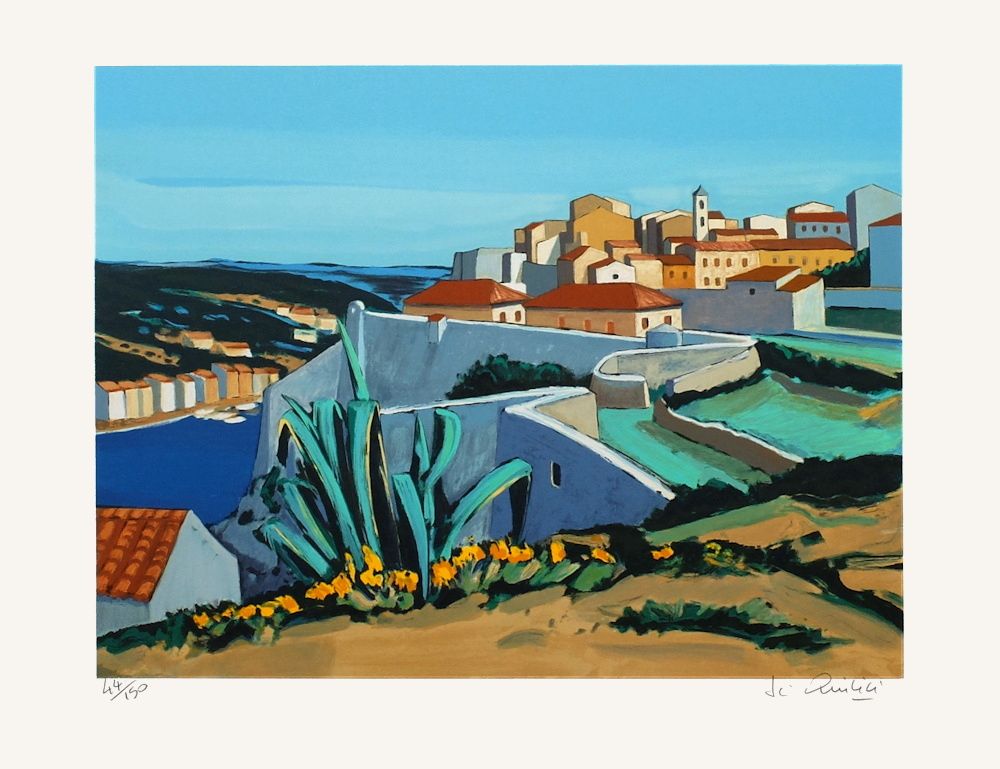 En Méditerranée : paysage à Bonifacio