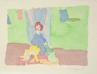 Femme au fauteuil