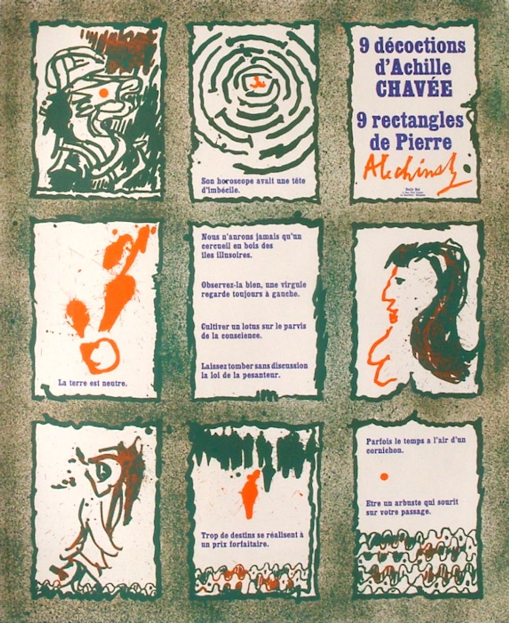 Expo 019 - 9 décoctions d'Achille Chavée